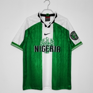 Retro 1996 Nigeria Home Soccer Jersey