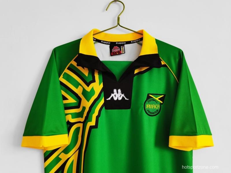 Retro 1998 Jamaica Away Soccer Jersey
