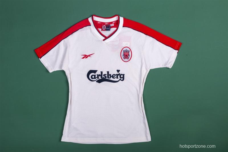 Retro 98/99 Liverpool Away Soccer Jersey