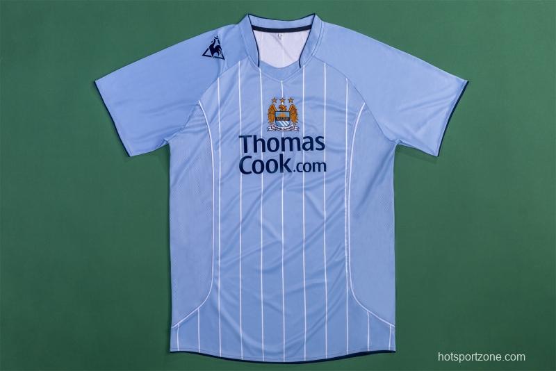 Retro 07/08 Manchester City Home Soccer Jersey