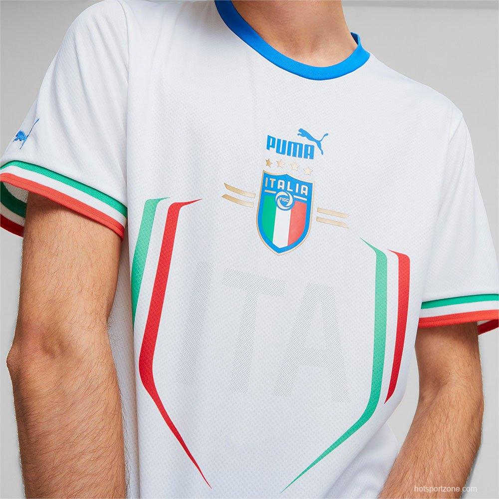 2022 Italy Away Soccer Jersey