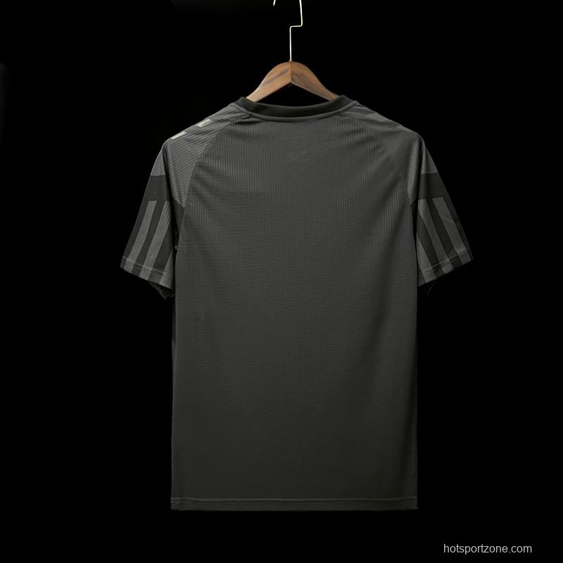 2022 Denmark Away Black Soccer Jersey