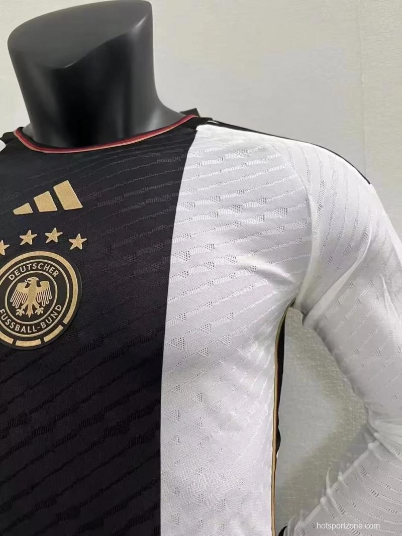 Player Vision 2022 Germany Home Long Sleeve Jersey