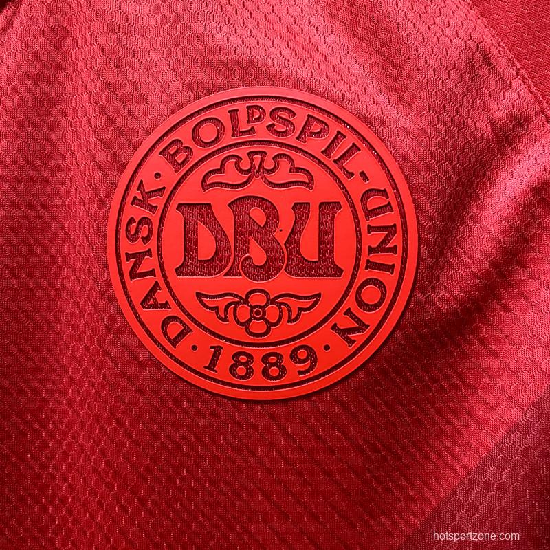 2022 Denmark Home Jersey