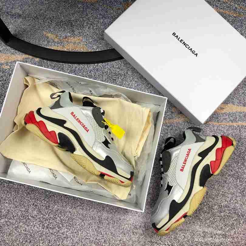 Men Balenciaga Triple-S Sneaker Red/Grey