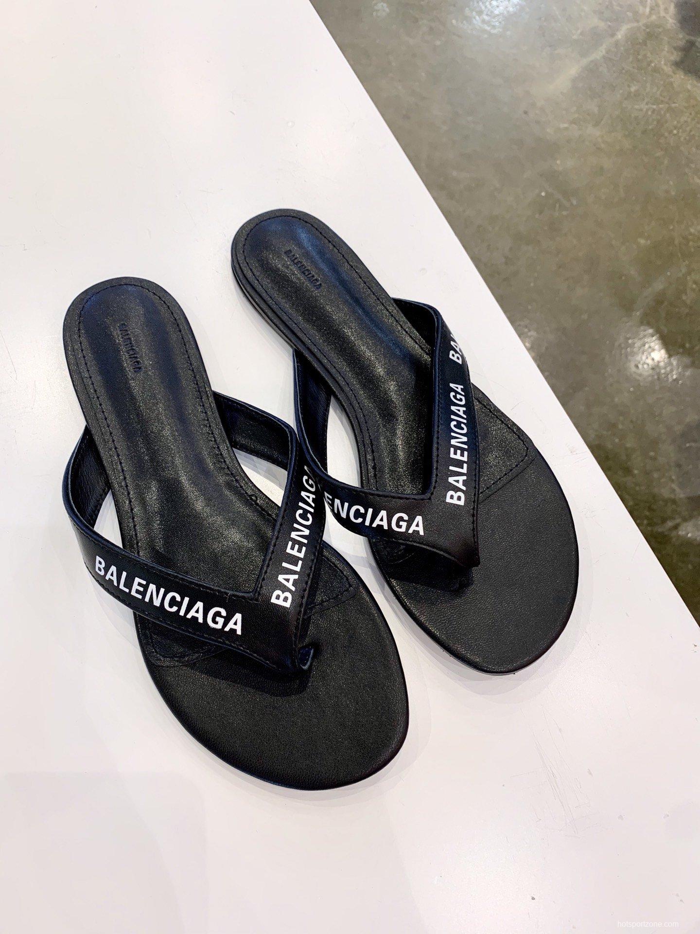 3 Color Men/Women Balenciaga Slipper White/Black/Silver