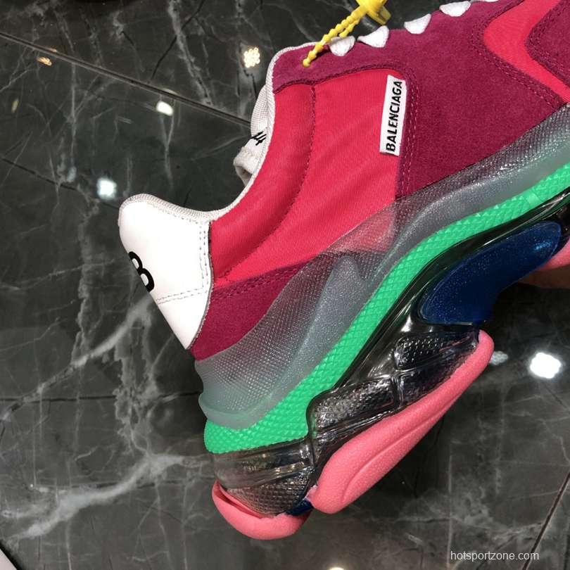 Men/Women Balenciaga Triple S Sneaker Pink