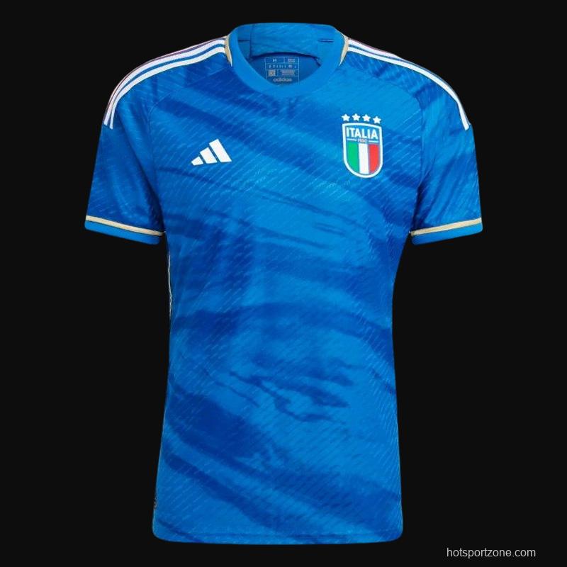 Player Version 2023 Italy Home Jersey