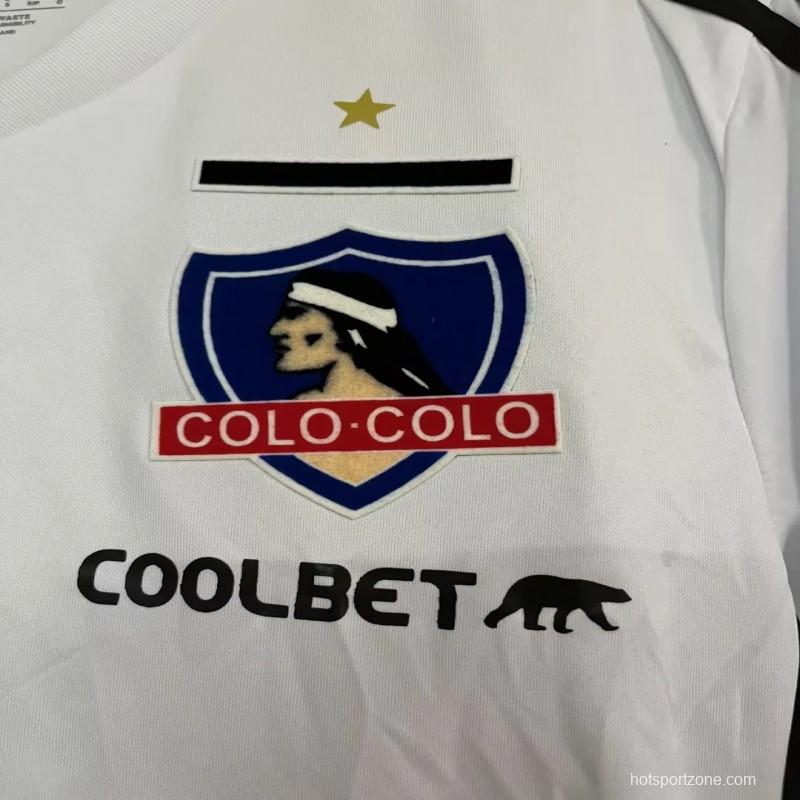 23/24 Colo Colo Home Soccer Jersey