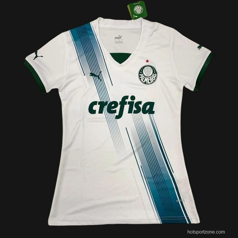23/24 Palmeiras Away White Women Jersey