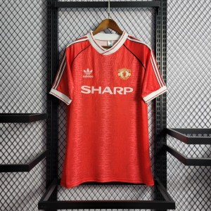 Retro 90/92 Manchester United Home Jersey