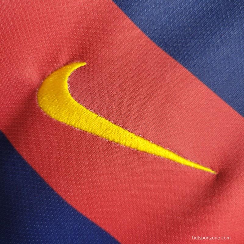 Retro 15/16 Barcelona Home Jersey