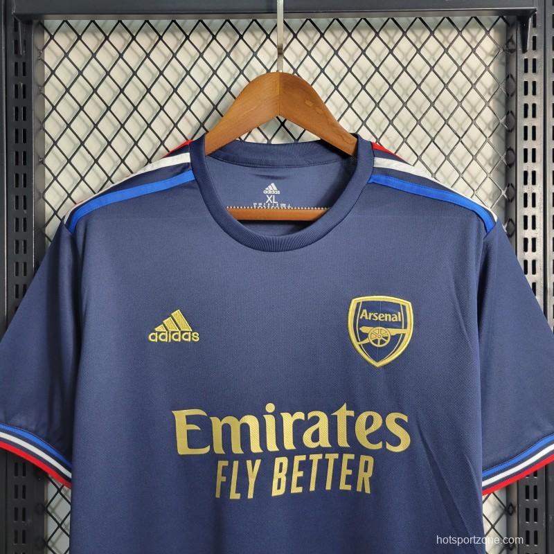 23-24 Arsenal Concept Navy Jersey