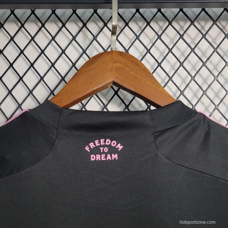 23-24 Inter Miami Away Black Jersey