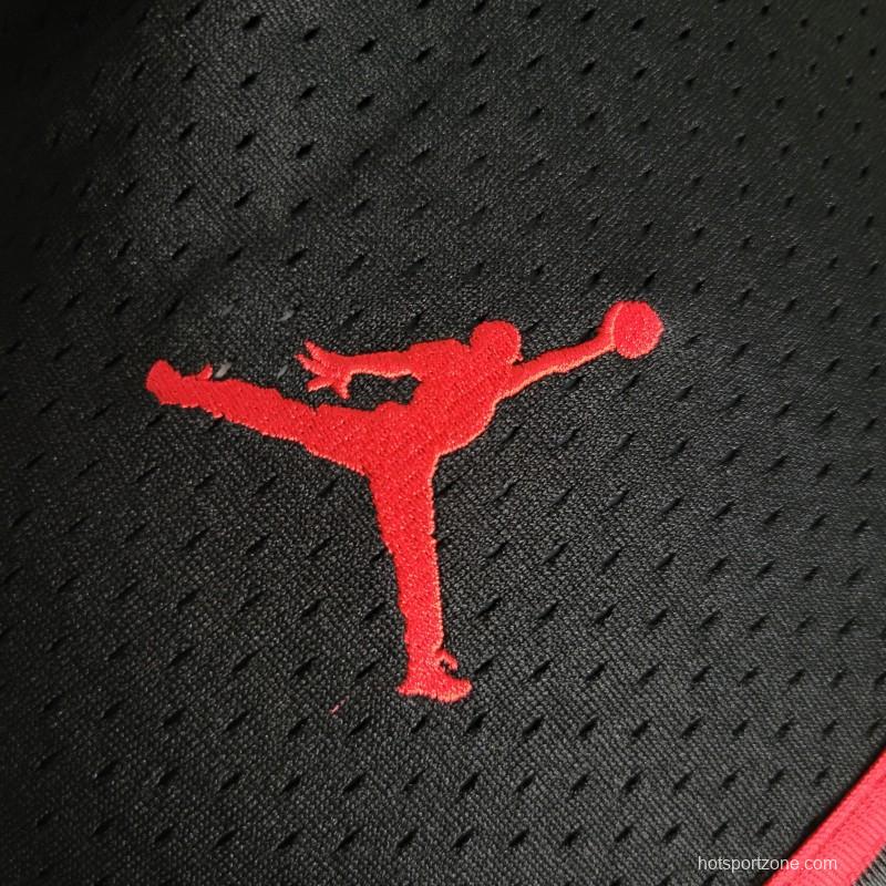 NBA Bull Stadium Black Jersey