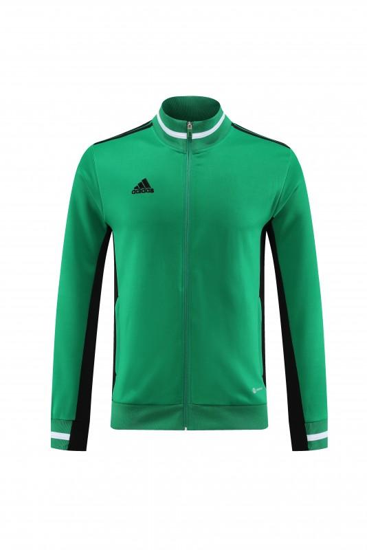 2023 Adidas Green Black Full Zipper Jacket +Pants