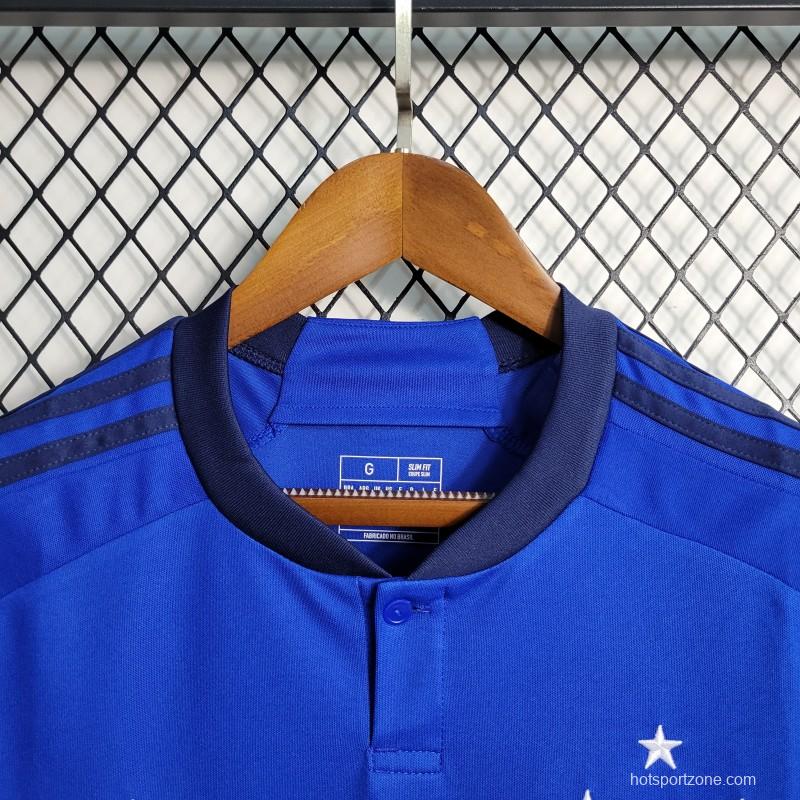 23-24 Cruzeiro Home Jersey
