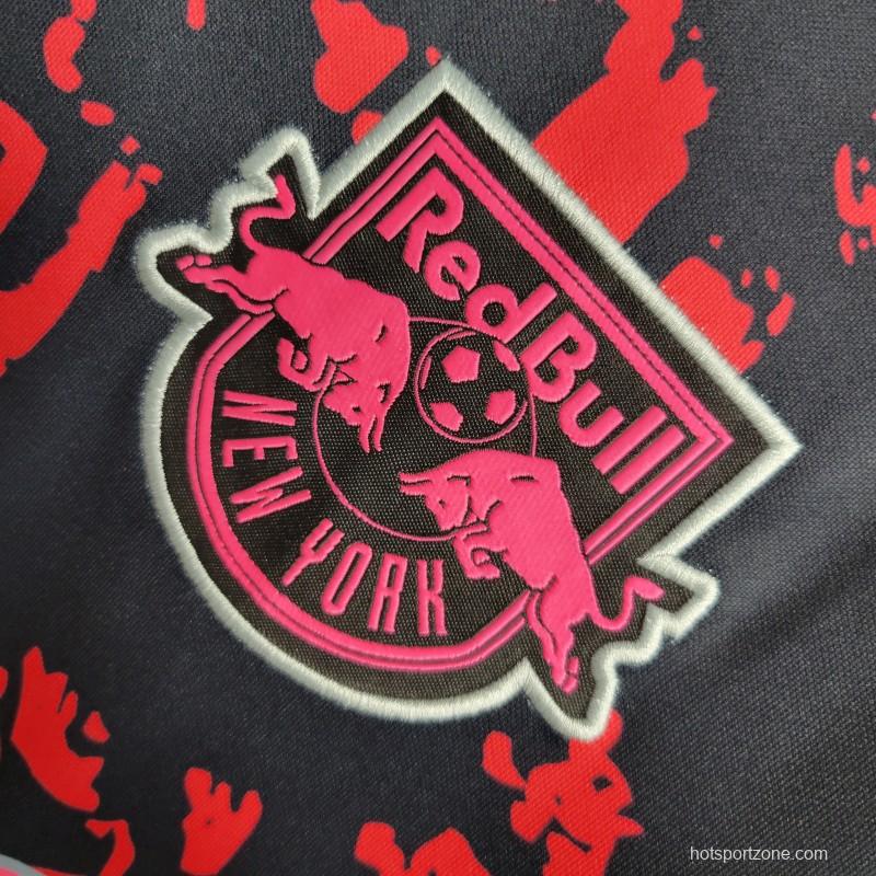 23-24 New York Red Bulls Red Black Training Jersey