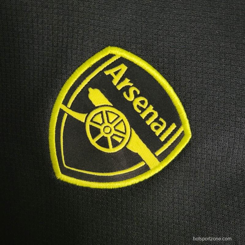 23-24 Arsenal Black Training Jersey