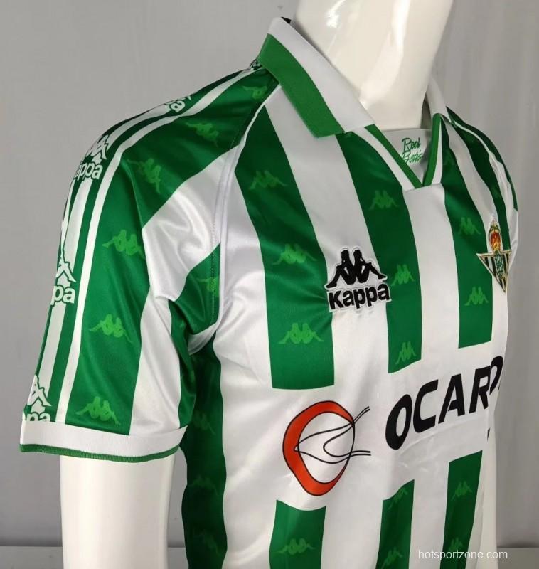 Retro 95/96 Real Betis Home Jersey