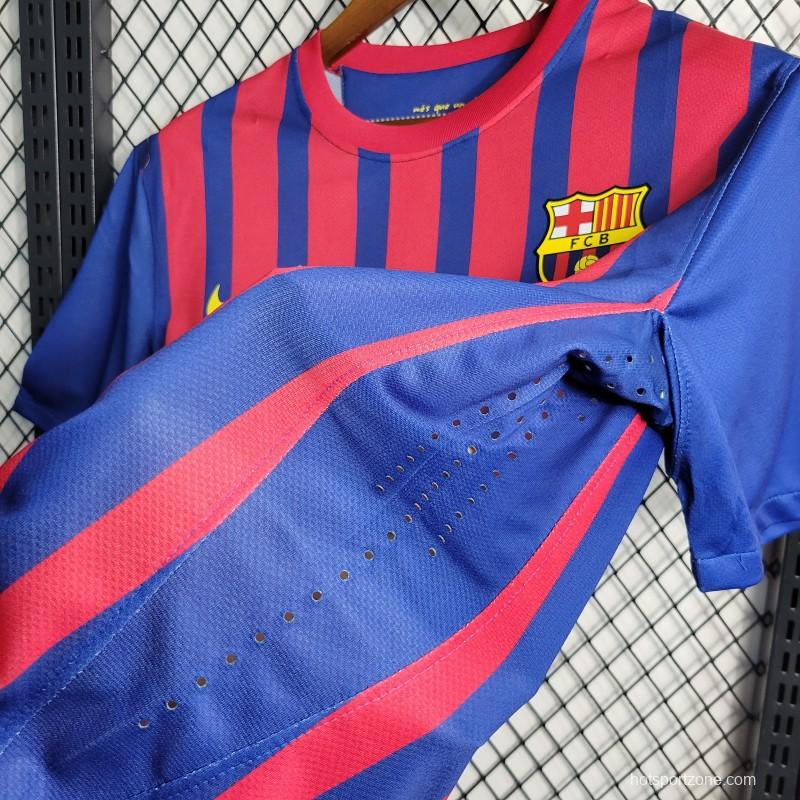 Retro 11-12 Barcelona Home Soccer Jersey