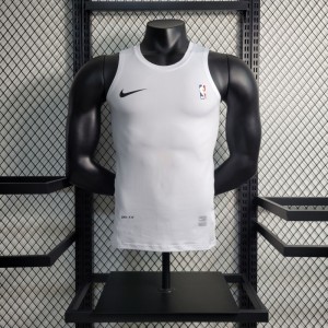 2023 NBA Casual White Vest Jersey