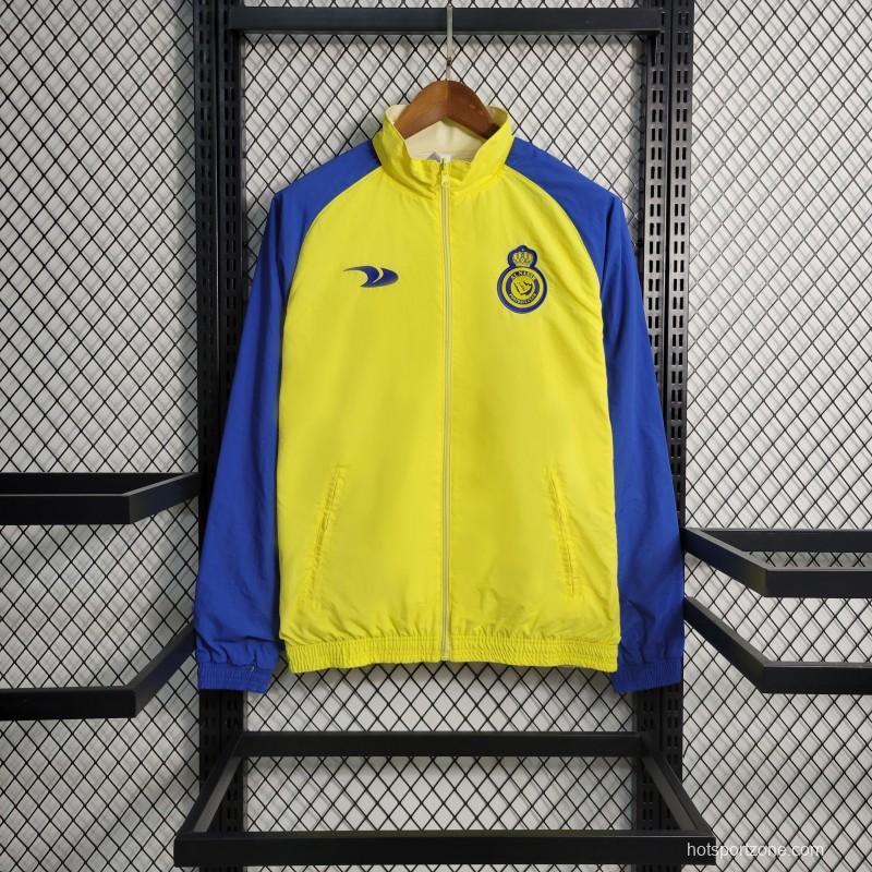 23-24 Windbreaker Al-Nassr FC Reversible Jacket