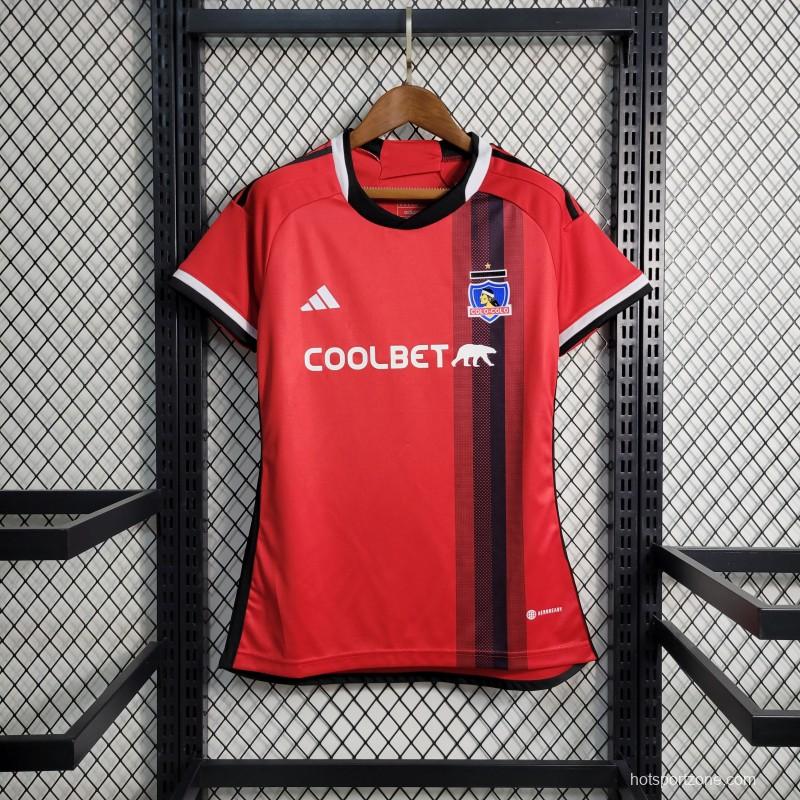 23-24 Women Clothing COLO COLO Away Red Jersey