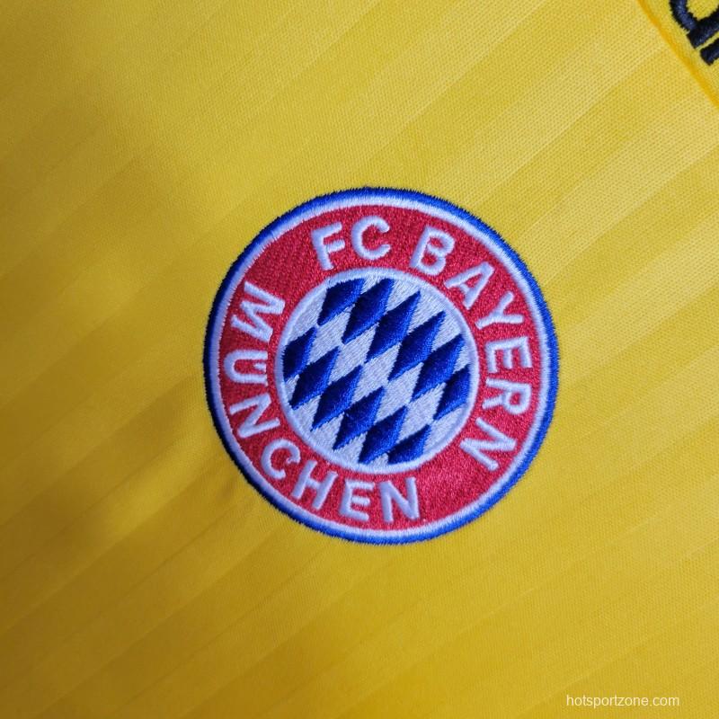 23-24 Bayern Munich Yellow Icon Jersey with Embroidery logo