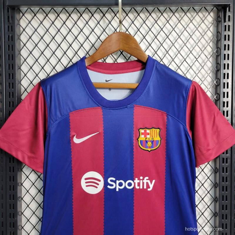 23-24 Women Barcelona Home Jersey