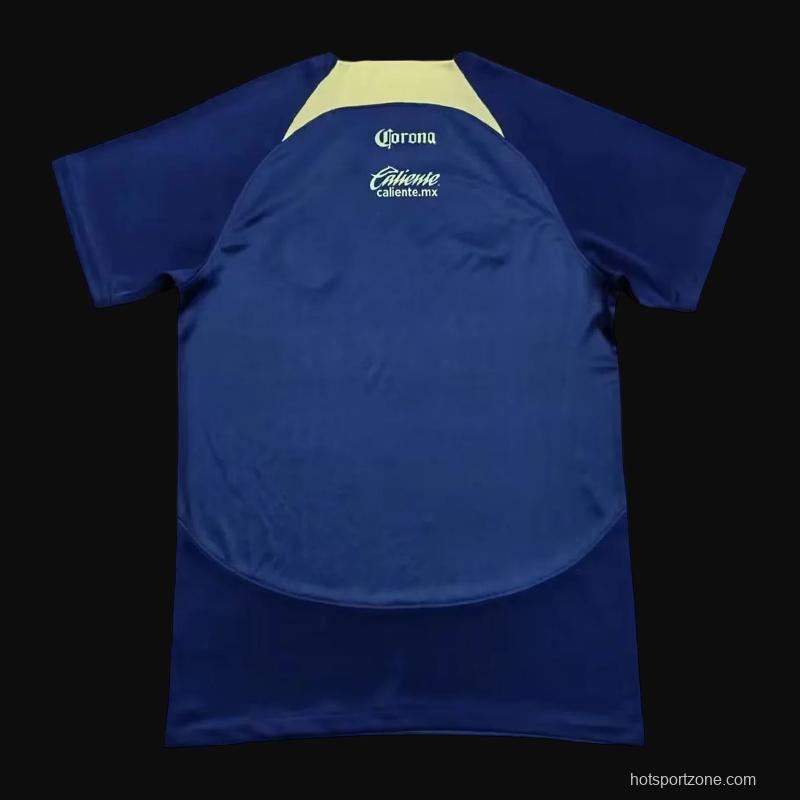 23/24 Club America Navy Training Jersey