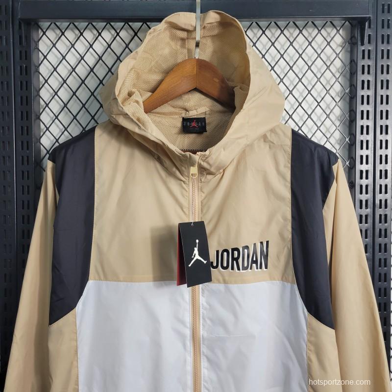 2023 Jordan Beige White Windbreaker