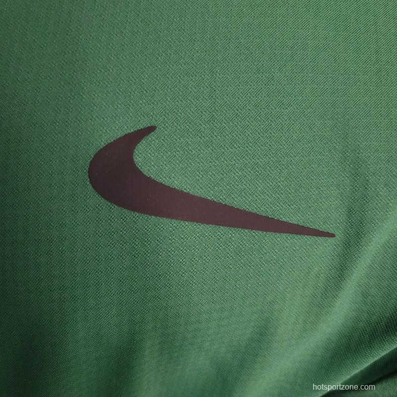 2023 Nike POLO Green Shirt  L-XXL