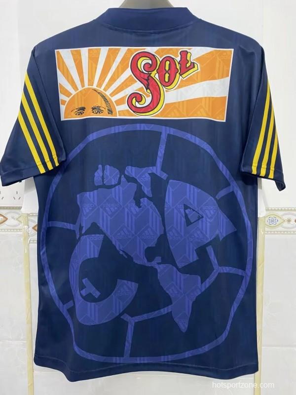 Retro 98/99 Club America Away Blue Jersey