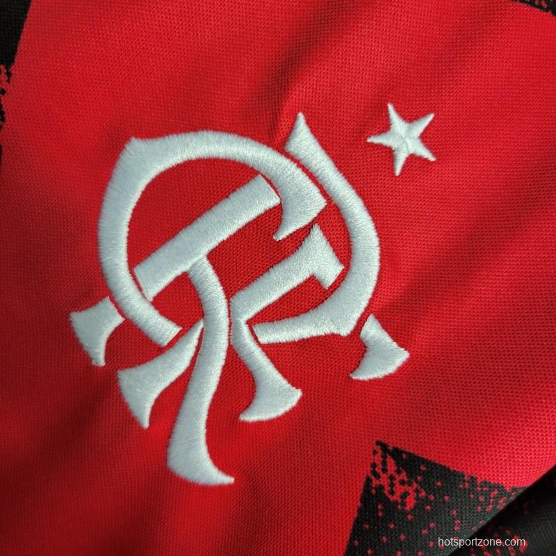 23-24 Flamengo Red Pre-Match Training Jersey