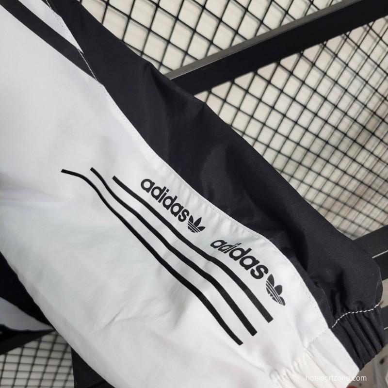 2023 Adidas Originals White Windbreaker