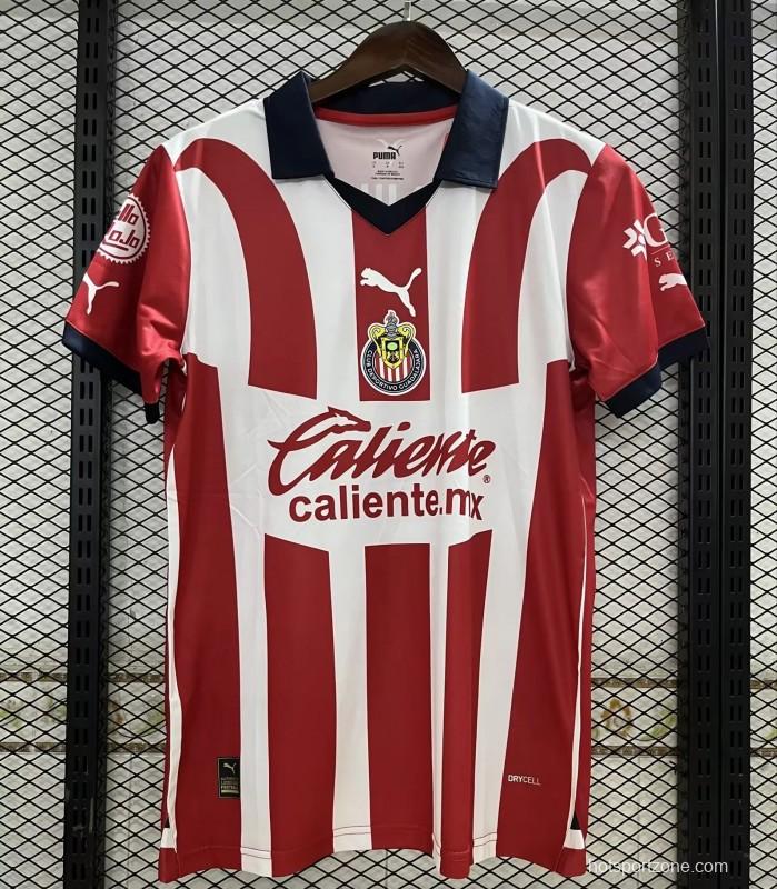 23/24 Chivas Guadalajara Home Jersey