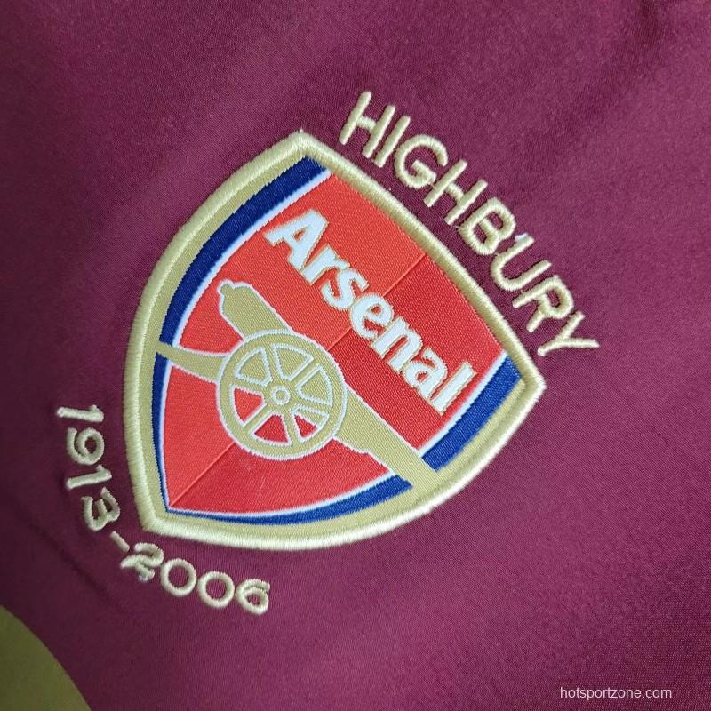 Retro 05/06 Arsenal Home Jersey