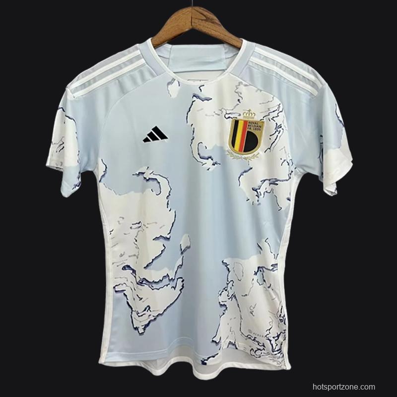 2023 Belgium Light Blue Women Jersey