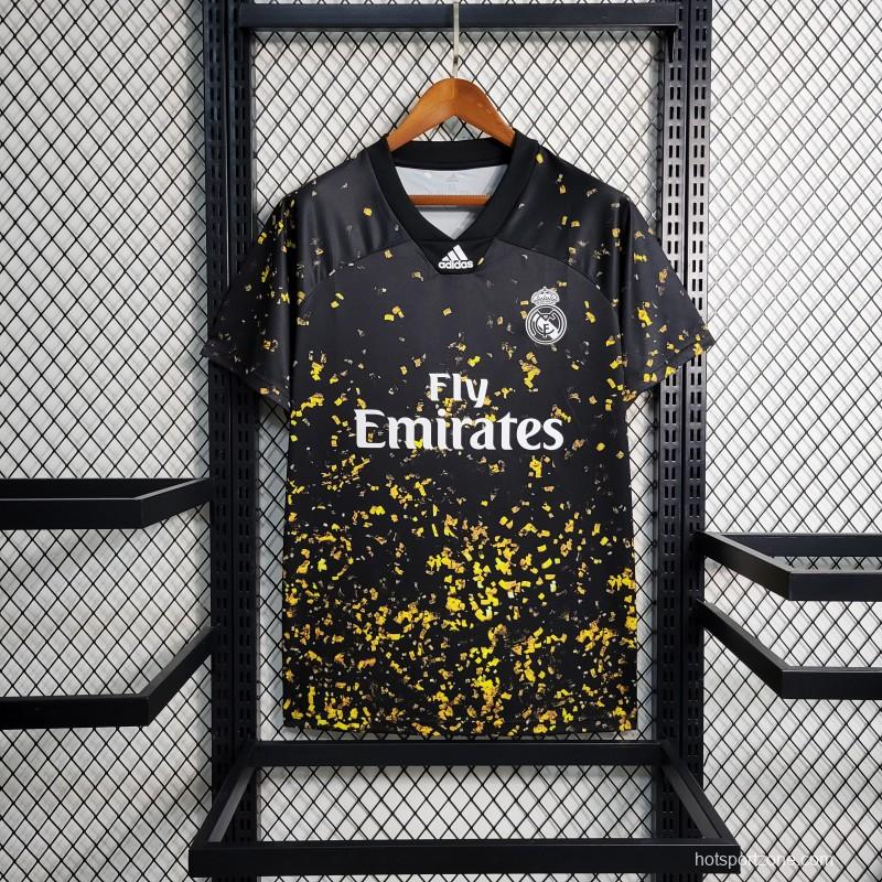 Retro 20-21 Real Madrid Special Edition Black Gold Jersey