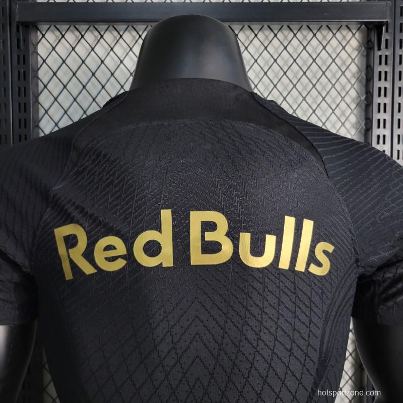 Player Version 23-24 Salzburg Red Bull Black Championship Special Edition Jersey