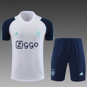 23 24 Ajax White Short Sleeve+Shorts