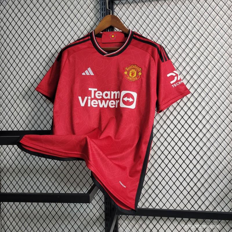 23-24 Manchester United Home Jersey