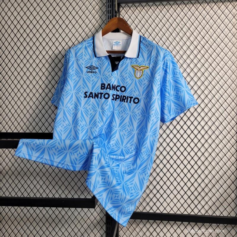 Retro 1991 Lazio Home Jersey