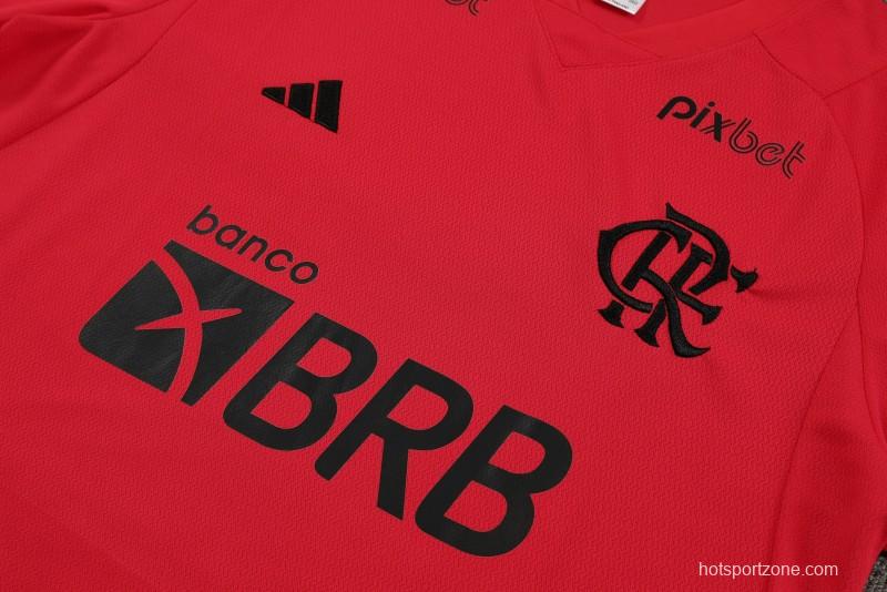 23/24 Flamengo Red Vest Jersey+Shorts