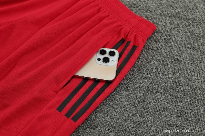 23/24 Flamengo Red Vest Jersey+Shorts