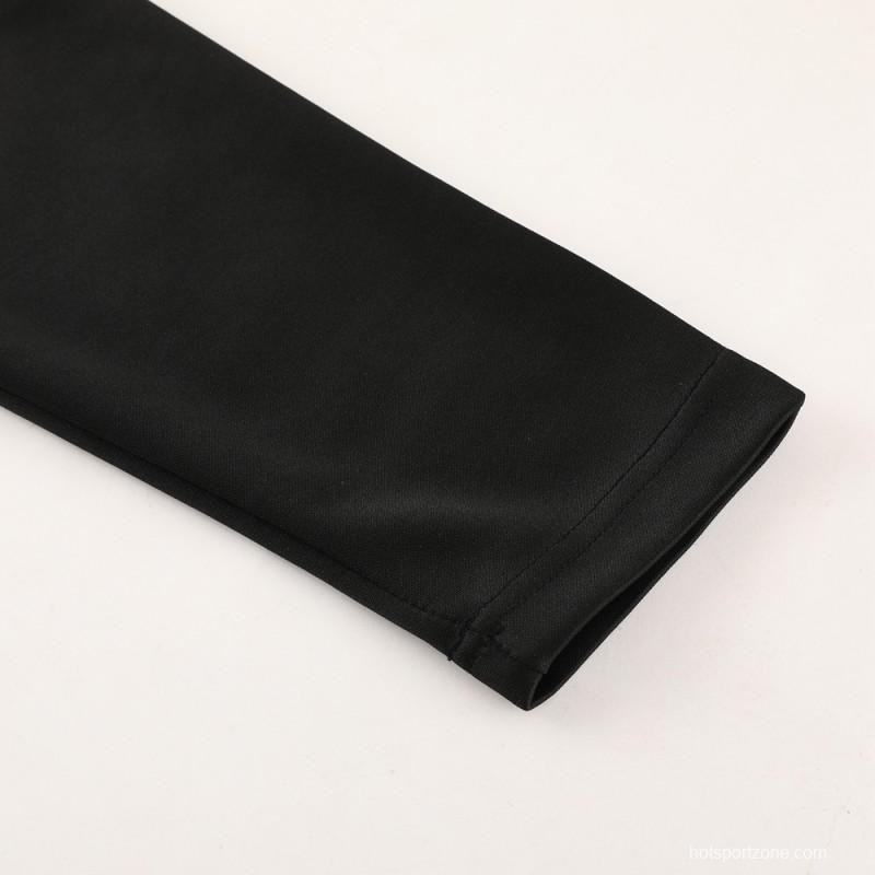 23/24 PUMA Black Full Zipper Hooide Jacket+Pants