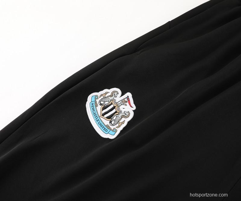 23/24 Newcastle United Black Half Zipper Jacket+Pants