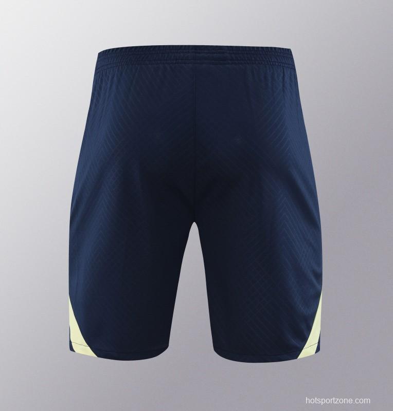 24/25 Club America Blue/Yellow Short Sleeve Jeresy+Shorts