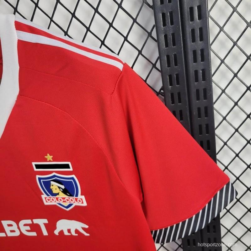 24/25 Colo Colo Third Red Jersey